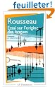 Essai sur l'origine des langues o� il est parl� de la m�lodie et de l'imitation musicale
