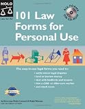 101 Law Forms for Personal Use with CDROM (101 Law Forms for Personal Use)