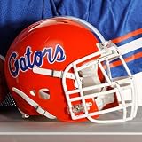 Riddell Florida Gators Authentic Game-Worn Closed-Cage Football Helmet- -------- (Large)