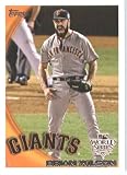 2010 Topps Brian Wilson - San Francisco Giants - Limited Edition World Series Champions Card #SFG13