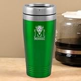 NCAA Marshall Thundering Herd Green 16oz. Team Logo Thermo Travel Tumbler