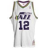 John Stockton Utah Jazz 87-88 Mitchell & Ness Jersey 52
