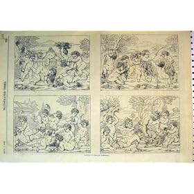 1862 Anges Ens Ivoire d'Ange de Flammingo de D�coupages D�coratifs