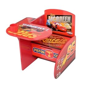 Delta Enterprise Disney Cars Desk Chair with Storage