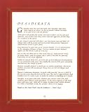 Desiderata Art Poster Print, 8x10