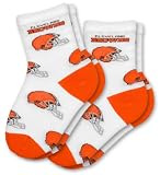 Cleveland Browns Infant Socks (2-pack)