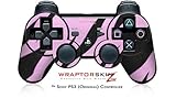 Sony PS3 Controller Skin Zebra Skin Pink