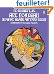 Art Nouveau Stained Glass Pattern Boo...