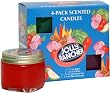 Jolly Rancher by Hanna's Candle 4-Pack Jolly Rancher Sampler Candle