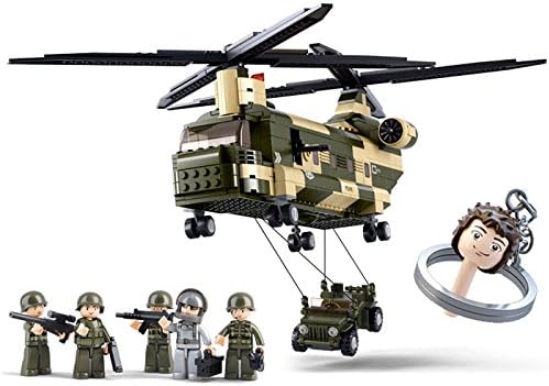 Dr.luck Air Force Herecpoter Blocks Model