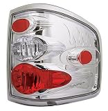 In Pro Car Wear CWT-CE539C Crystal Clear Flareside Tail Lamps 2004-2007 Ford F150 / F250 LD
