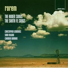 Rorem - Santa Fe Songs; Auden Songs