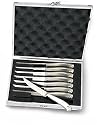 W&uuml;sthof Culinar 8-Piece Steak Knife Set in Aluminum Presentation Gift Chest