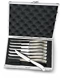 Wuesthof Culinar 8-Piece Steak Knife Set in Aluminum Presentation Gift Chest