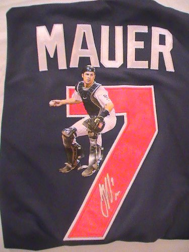 JOE MAUER SIGNED AUTOGRAPHED JERSEY MINNESOTA TWINS COA + HOLOGRAM