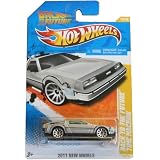 Hot Wheels 2011-018 New Models 18/50 Back To The Future Time Machine 1:64 Scale