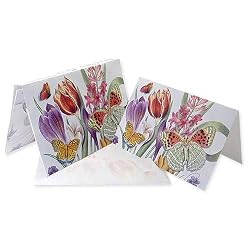 Poetry of Flowers - Set of 10 Petite Greeting Cards