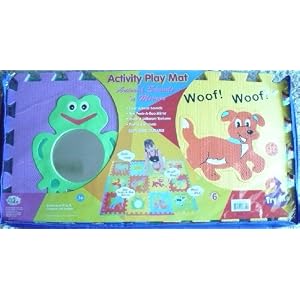 Foam Puzzle Activity Play Mat W Animal Sounds by Verdes