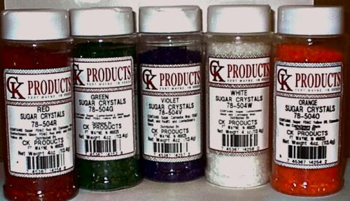 Brown Decorating Sugar Crystals by CK Products