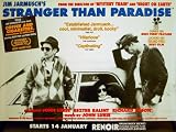 STRANGER THAN PARADISE 1984 Jim Jarmusch UK QUAD POSTER