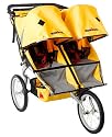 2006 Ironman Sport Utility Duallie Double Jogging Stroller-Racing Yellow