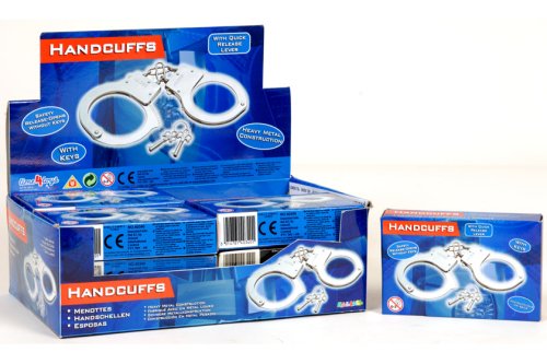 Childrens Toyshop  Toys : Metal Handcuffs