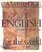 Book Cambridge English for the World 1 Student's book (Cambridge English for Schools)