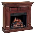 Andover Electric Fireplace with 23" Insert - Cherry Finish