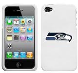 iPhone 4 Seattle Seahawks White Snap on Superior Hard Cover