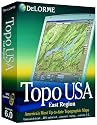 Delorme Topo USA Mapping Software 6.0 East Region