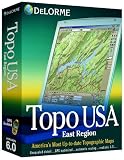 Delorme Topo USA Mapping Software 6.0 East Region