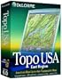Delorme Topo USA Mapping Software 6.0 East Region