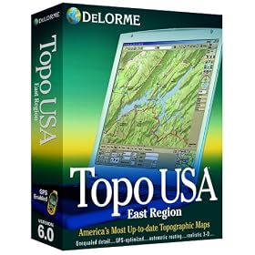 Delorme Topo USA Mapping Software 6.0 East Region by Delorme