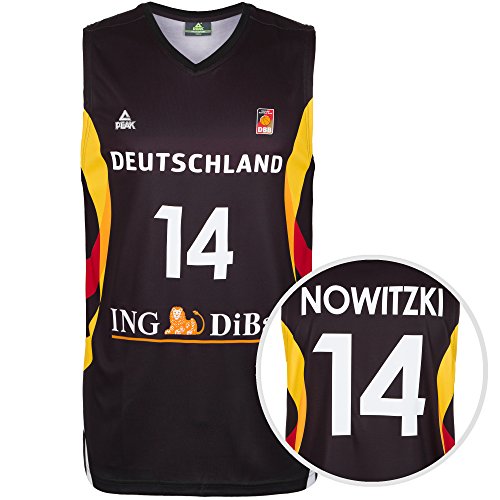 PEAK DBB Trikot Away Nowitzki EM 2015 Herren XL