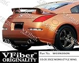 W03N350N - VFiber FRP Nissan 350Z 03-07 HB Nismo 1pc Wing