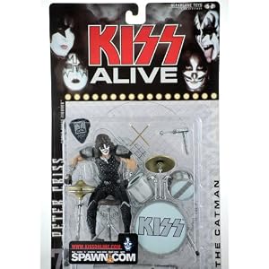 KISS - 2000 - McFarlane Toys - KISS ALIVE - Peter Criss : The Catman - Super Stage Figures - w ... by 