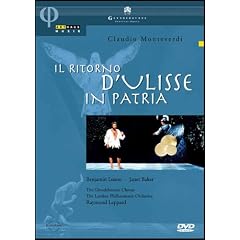 Monteverdi - Il Ritorno d'Ulisse in Patria / Benjamin Luxon, Janet Baker, Robert Lloyd, Richard Lewis, Anne Howells, Raymond Leppard, Glyndebourne Opera