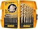 Tools & Hardware : DeWalt DW1956 16 Piece Pilot Point Twist Drill Bit Assortment