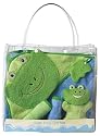 Elegant Baby Bath Bucket Gift Set - Frog