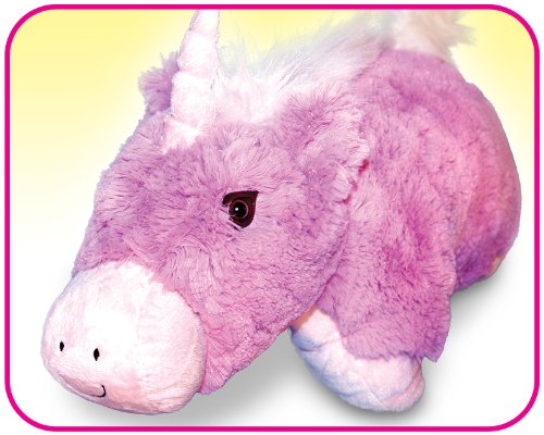 Unicorn Huggle Buddy Toy & Pillow all in One as seen on PITCH TV