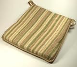 SEAT PAD SUPERIOR QUALITY SOLID FOAM INNER,WASHABLE,HEAVY COTTON SIZE 16X15
