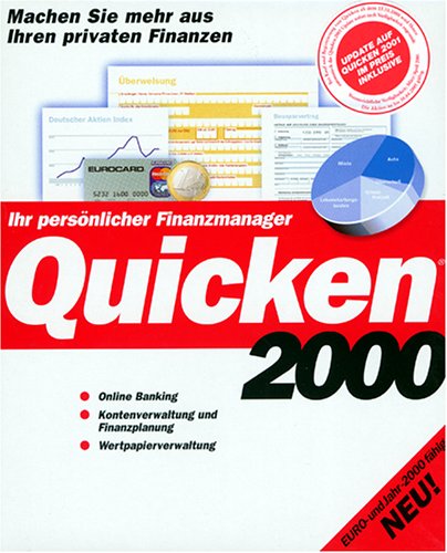Quicken 2000. CD- ROM für Windows 95/98