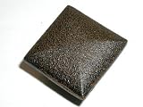 Square Iron Knob - Square Iron Knob-Smooth in Rust