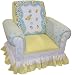 Angel Song Vintage Marigold Club Girl's Chair