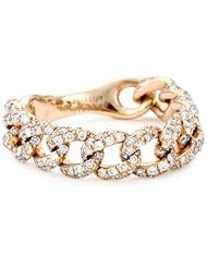 Phillips Frankel "Affair" Diamond Rose Gold Chain Link Ring