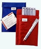 Frio Cooling Wallet - LARGE-Red-Keep insulin cool up to 45 hrs without EVER needing refrigeration!
