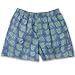 Baseball Boxer Shorts for Men - Six Demolished Baseball Stadiums on Blue Background