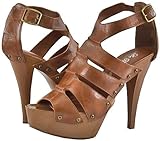 Blossom Mood-6 Tan Women Platform Sandals, 6 Blossom Mood-6 Tan Women Platform Sandals, 6