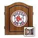 Sporting Goods : Imperial Boston Red Sox Licensed Solid Pine Cabinet and Bristle Dartboard Set