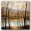 Peaceful River by Robert Striffolino 36"x36" Art Print Poster
